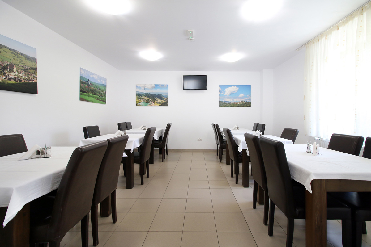 sala de mese in pensiunea Casa Micu Sibiu